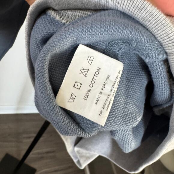 Knickerbocker NYC Collegiate Blue Gray Logo Hoodie M NEW Spell Out Sweatshirt - Picture 6 of 6